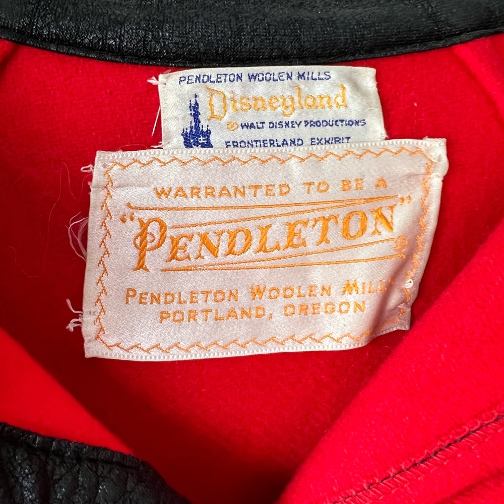 Vintage Pendleton Disneyland Cape Coat